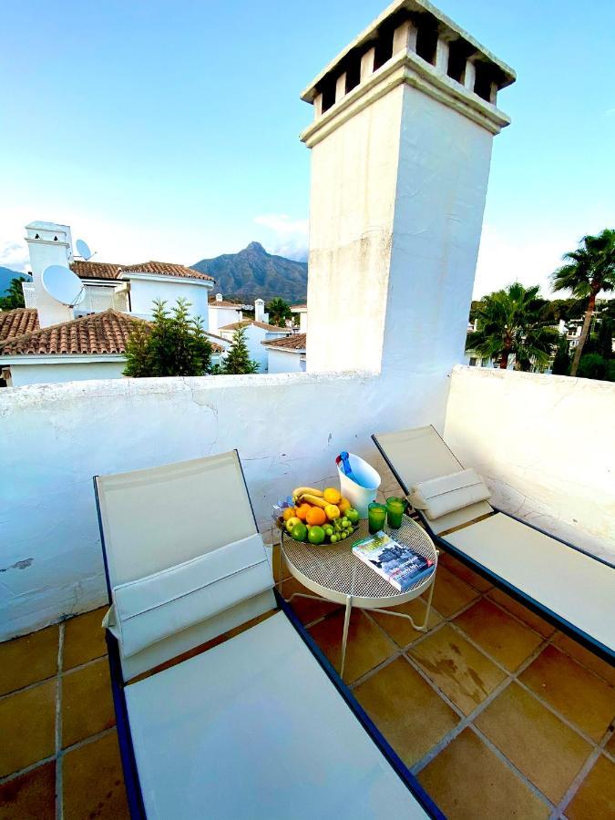 Ab - Design Penthouse Duplex - 3 Mn To Puerto Banus And - Golden Mile - Pool And Tropical Appartamento Marbella